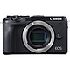 Canon EOS M6 Mark II Noir Appareil photo 32.5 MP - ISO 25600 - Vidéo 4K UHD - Ecran LCD 3" tactile et inclinable - Wi-Fi/Bluetooth (boîtier nu)