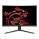 MSI 24" LED - Optix G24C4 1920 x 1080 píxeles - 1 ms - Panel curvo VA 1800R - Pantalla panorámica 16/9 - 144 Hz - Sincronización adaptativa - DisplayPort/HDMI/DVI - Negro