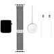Acheter Apple Watch Series 5 GPS + Cellular Acier Bracelet Milanais Argent 44 mm