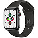 Apple Watch Series 5 GPS + Cellular Acero negro Pulsera deportiva Negra 44 mm