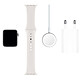 Acheter Apple Watch Series 5 GPS + Cellular Aluminium Argent Bracelet Sport Blanc 40 mm