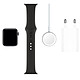 Acheter Apple Watch Series 5 GPS + Cellular Aluminium Gris Sidéral Bracelet Sport Noir 40 mm · Reconditionné