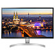 LG 27" LED 27UL500-W 3840 x 2160 píxeles - 5 ms - Gran formato 16/9 - Panel IPS - HDR - FreeSync - HDMI - Puerto de pantalla - Blanco/negro