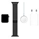 Acheter Apple Watch Series 5 GPS + Cellular Acier Noir Bracelet Milanais Noir 40 mm