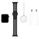 Acheter Apple Watch Series 5 Nike GPS Aluminium Gris Bracelet Sport Noir 40 mm