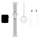 Acheter Apple Watch Series 5 Nike GPS Aluminium Argent Bracelet Sport Platine Pur/Noir 40 mm
