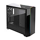 Fractal Design Vector RS TG Blackout Medium tower enclosure with faade and tempered glass side panels and RGB backlighting