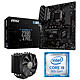 Kit de actualización PC Core i9 MSI Z390-A PRO Enchufe Placa base Intel Z390 Express 1151 + CPU Intel Core i9-9900K (3,6 GHz) + ventilador