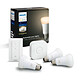 Philips Hue White E27 Bluetooth lighting kit 3 E27 bulbs - Hue bridge - Switch with dimmer