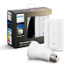 Philips Hue Kit bianco dimmerabile E27 Bluetooth 1 lampadina E27 - Interruttore con dimmer