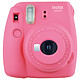 Fujifilm instax mini 9 Rose Appareil photo instantané avec flash et miroir selfie