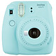 Fujifilm instax mini 9 Bleu Givré Appareil photo instantané avec flash et miroir selfie