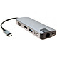 Unitek Docking 310754 Mini dock USB Type C vers VGA / HDMI / USB / Ethernet / Power Delivery 60W