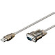 Goobay Convertitore USB Seriale RS 232 Adattatore da USB 2.0 a DB-9 (serie RS-232) - Mle / Mle - 1.5 m