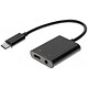 Adaptateur Audio USB Type-C vers USB-C PD + Jack 3.5 mm Adaptateur USB-C vers USB-C Power Delivery 2.0 + Jack 3.5mm