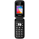 Logicom Le Fleep Negro Teléfono 2G Dual SIM - RAM 32 MB - Pantalla 1.77" 128 x 160 - 32 MB - Bluetooth 2.1 - 800 mAh