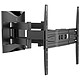 Meliconi 400 SDRP Plus Support double bras pantographe inclinable et orientable pour TV 32-80" (55 kg)
