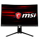 MSI 27" LED - Optix MAG271CQP 2560 x 1440 pixels - 1 ms (gris à gris) - Format large 16/9 - Dalle VA incurvée - 144 Hz - DisplayPort/HDMI - Hub USB 2.0 - Noir