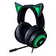 Razer Kraken Kitty (Black) Gaming headset - wired - closed-back circum-aural - flexible microphone - cooling gel earpads with memory foam - Razer Chroma backlight - remote control