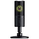 Razer Seiren Emote Microphone USB compact avec écran à émoticônes LED 8 bits pour diffusion streaming