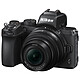 Nikon Z 50 + 16-50 VR Appareil photo hybride APS-C 20.9 MP - 51 200 ISO - Ecran 3.2" tactile inclinable - Viseur OLED - Vidéo 4K Ultra HD - Wi-Fi/Bluetooth + Objectif DX grand-angle 16-50mm f/3.5-6.3 VR