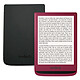 Vivlio Touch Lux 4 Rouge + Pack d'eBooks OFFERT + Housse Noire Liseuse eBook Wi-Fi - Écran tactile 6" 758 x 1024 - 8 Go - MicroSD - Pack eBooks offert + Housse de protection