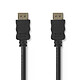 Nedis HDMI Ethernet cable macho/macho (25 m) Cable óptico HDMI 2.0 4K 30 Hz - Conectores chapados en oro - 25 metros