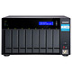 QNAP TVS-872N-I3-8G Server 8 bay NAS 2.5"/3.5" SATA III 6 Gbps + 2 M.2 PCIe 2.0 x2 - Intel Core i3-8100T - 8 GB DDR4 - 5 GbE