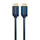 Clicktronic câble Ultra High Speed HDMI (1 mètre) Cordon HDMI 2.1 mâle/mâle à ultra hautes performances compatible 3D, Full HD (1080p), Ultra HD 4K (2160p) et Ultra HD 8K (4320p)