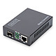 Digitus DN-82030 Convertisseur de média 10/100Base-TX vers 100Base-FX, RJ45 / SFP