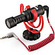 RODE VideoMicro Compact cardiode microphone for APN/Camscope