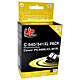 UPrint C-540/541XL Pack Pack de 2 cartouches d'encre (Noir/Couleurs) compatibles Canon PG-540XL / CL-541XL