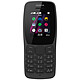 Nokia 110 2019 Dual SIM Negro Teléfono 2G Dual SIM - RAM 4 MB - Pantalla 1.77" 120 x 160 píxeles - 4 MB - 800 mAh