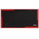 Nitro Concepts Deskmat DM16 (Negro/Rojo) Alfombrilla de ratón para juegos - suave - superficie de tela - base de goma antideslizante - tamaño XXXL (1600 x 800 x 3 mm)