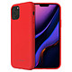 So Seven Smoothie Red iPhone 11 Pro Funda protectora de silicona para Apple iPhone 11 Pro