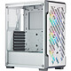 Corsair iCUE 220T RGB Airflow (Bianco) Case a torre media con pannello in vetro temperato e ventole RGB