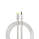 Nedis Câble USB-C vers mini-jack 3,5 mm (1 m) Câble USB-C vers mini-jack 3,5 mm (Mâle/Femelle) - 1 mètre - Aluminium