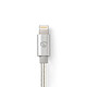 Avis Nedis Sync & Charge Câble USB-A vers Lightning - 1 m