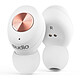 Sudio Tolv Blanc Écouteurs intra-auriculaires True Wireless - Bluetooth 5.0 - Commandes/Micro - Autonomie 7 + 28 heures - Boîtier de charge/transport