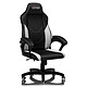 Nitro Concepts C100 (Black/White) Leatherette seat with 14-way adjustable backrest and armrests for gamers (up to 120 kg)