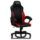 Nitro Concepts C100 (Black/Red) Leatherette seat with 14-way adjustable backrest and armrests for gamers (up to 120 kg)