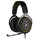 Corsair Gaming HS60 Pro (Jaune) Casque gaming filaire - Son Surround 7.1 (PC) - Micro antibruit certifié Discord - Compatible PC / PS4 / Xbox One / Switch / Mobiles