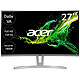 Acer 27" LED - ED273Awidpx 1920 x 1080 pixels - 4 ms - Format large 16/9 - Dalle VA incurvée - 144 Hz - FreeSync - DisplayPort - HDMI - Argent (Garantie constructeur 2 ans)