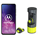 Motorola One Zoom Grigio + Verve Buds Ones GRATIS! Smartphone 4G-LTE - Snapdragon 675 Octo-Core 2.0 Ghz - RAM 4 Go - 6.4" Touch Screen 1080 x 2340 - 128 Go - NFC/Bluetooth 5.0 - 4000 mAh - Android 9.0 + Cuffie Wireless GRATIS !