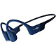 AfterShokz Aeropex Azul Auriculares inalámbricos con banda para el cuello de conducción ósea  - Diseño abierto - Bluetooth 5.0 - Controles/Micrófono - Autonomía 8h - Certificación IP67