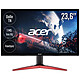 Acer 23.6" LED - KG241QPbiip 1920 x 1080 pixels - 1 ms - Format 16/9 - AMD FreeSync - HDMI/DisplayPort - 144 Hz - Noir (Garantie constructeur 2 ans)