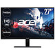 Acer 27" LED - RG270bmiix 1920 x 1080 pixels - 1 ms (gris à gris) - Dalle IPS - Format large 16/9 - Dalle IPS - 75 Hz - FreeSync - HDMI/VGA - Noir