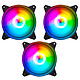 Xigmatek AX120 Galaxy 2 Essential 3 Pack Pack of 3 120 mm case fans with addressable RGB LEDs and control