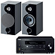 Yamaha MusicCast CRX-N470D Black Focal Chora 806 Black Mini Multiroom CD MP3 USB Wi-Fi Bluetooth and AirPlay with MusicCast Library Speaker (pair)