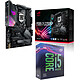 Kit Upgrade PC Core i5KF ROG STRIX Z390-F GAMING Carte mère Socket 1151 Intel Z390 Express + CPU Intel Core i5-9600KF (3.7 GHz / 4.6 GHz)